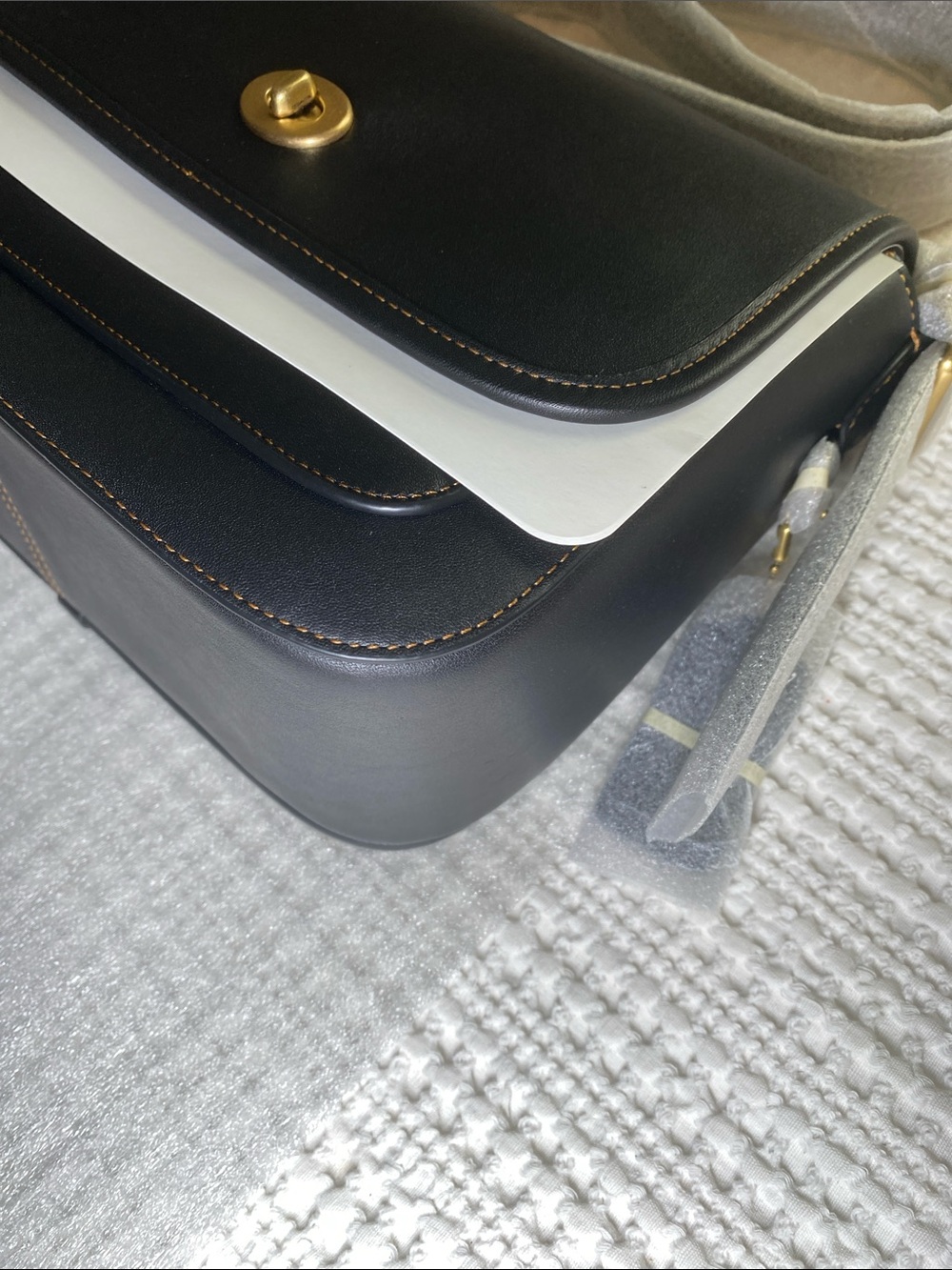 NWT Coach Rambler Black Glove Tanned Leather🖤 - Picture 6 of 16